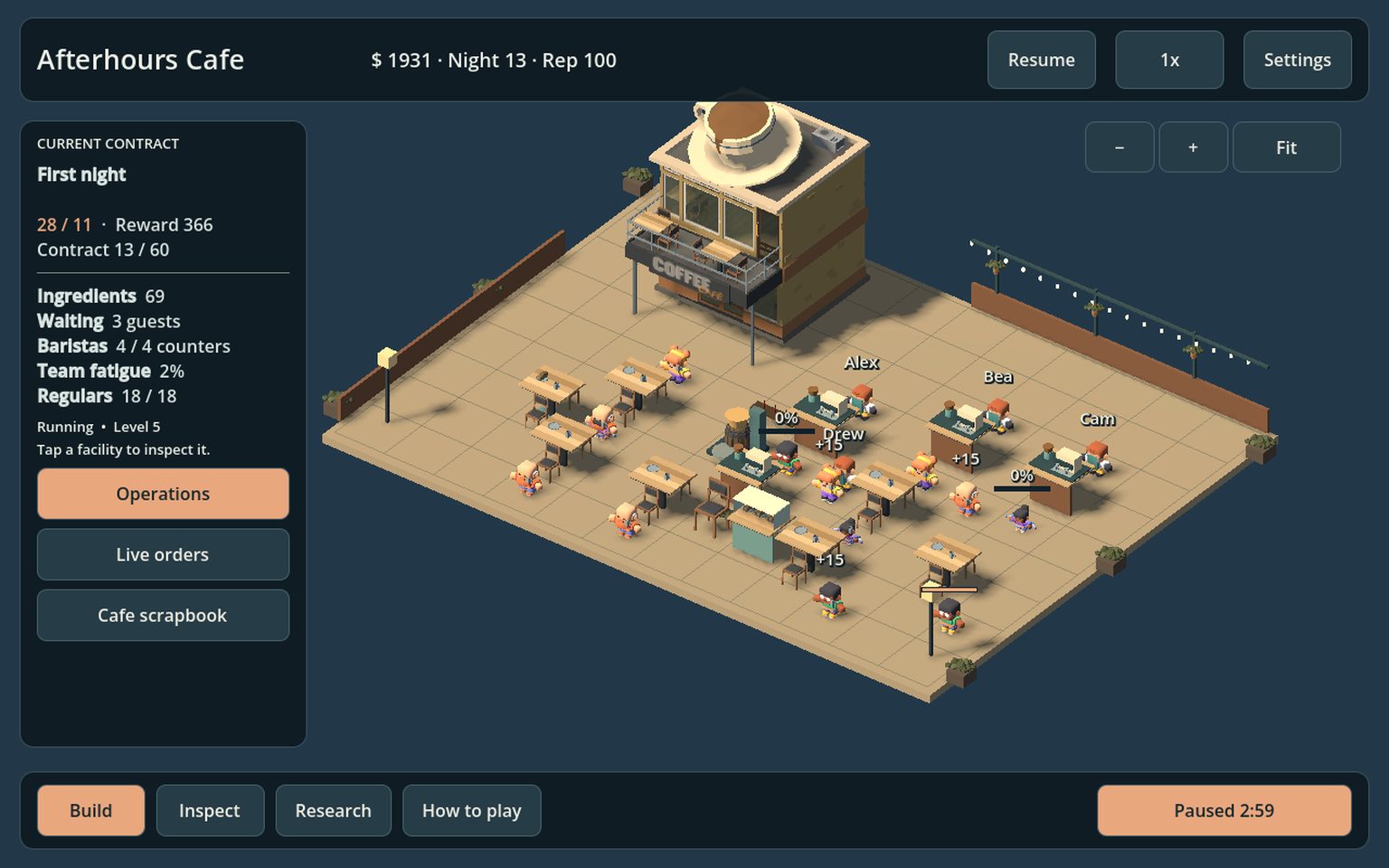 Afterhours Cafe screenshot 1