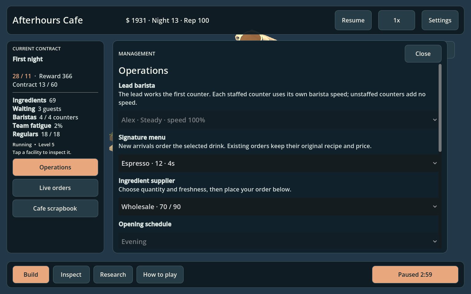 Afterhours Cafe screenshot 2