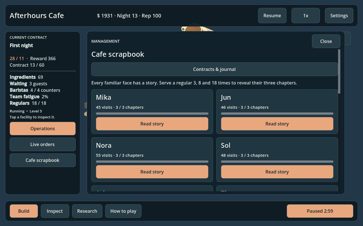 Afterhours Cafe screenshot 4