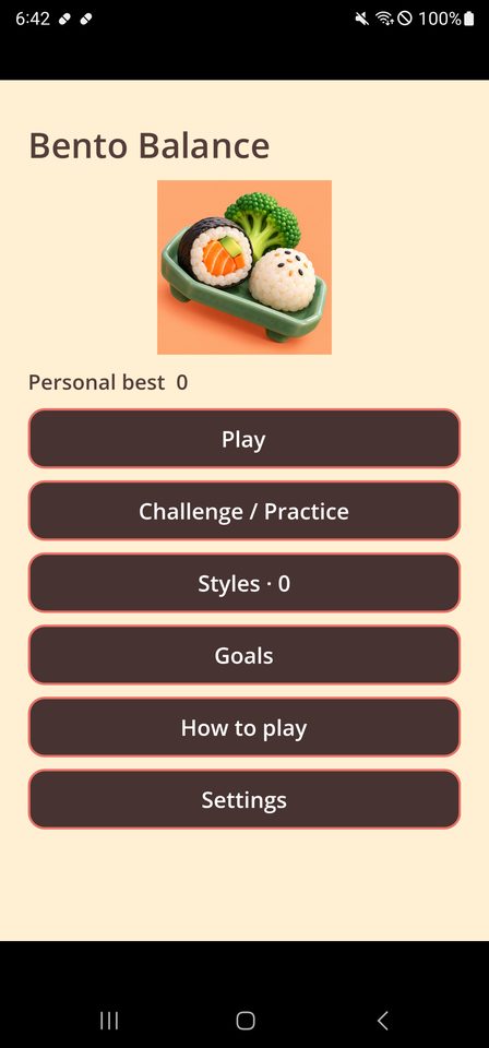 Bento Balance screenshot 1
