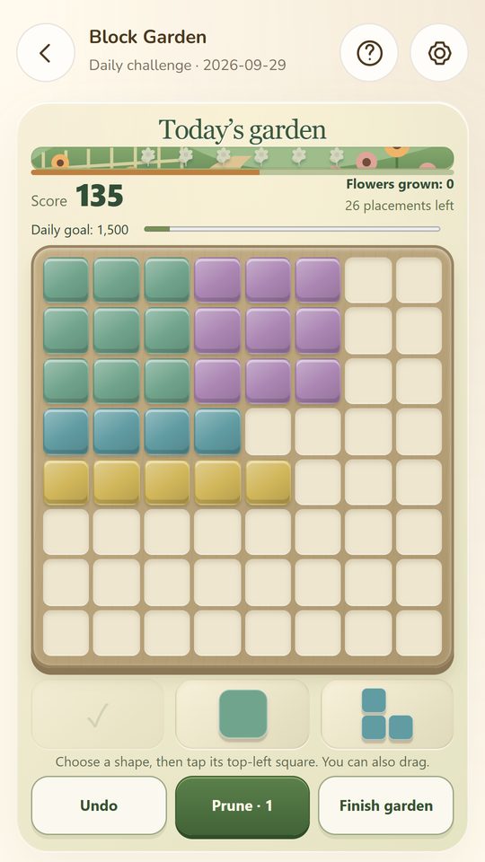 Block Garden screenshot 2