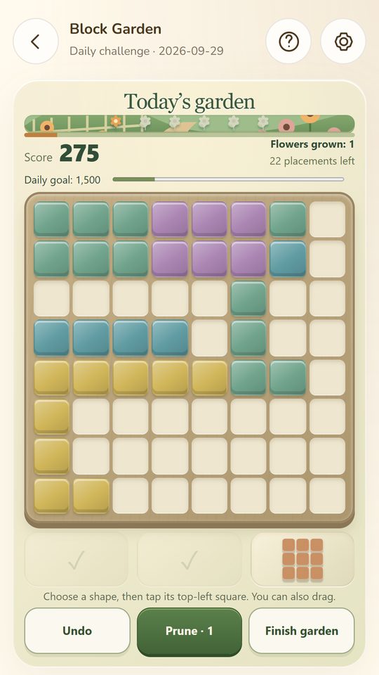 Block Garden screenshot 3