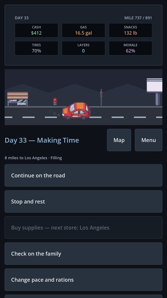 California Trail screenshot 3