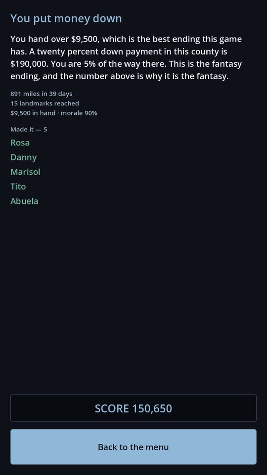 California Trail screenshot 5