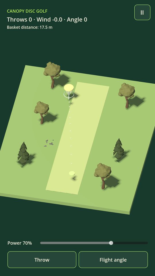 Canopy Disc Golf screenshot 2
