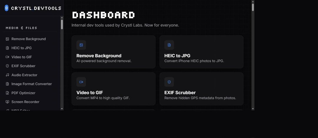Crystl Suite screenshot 1