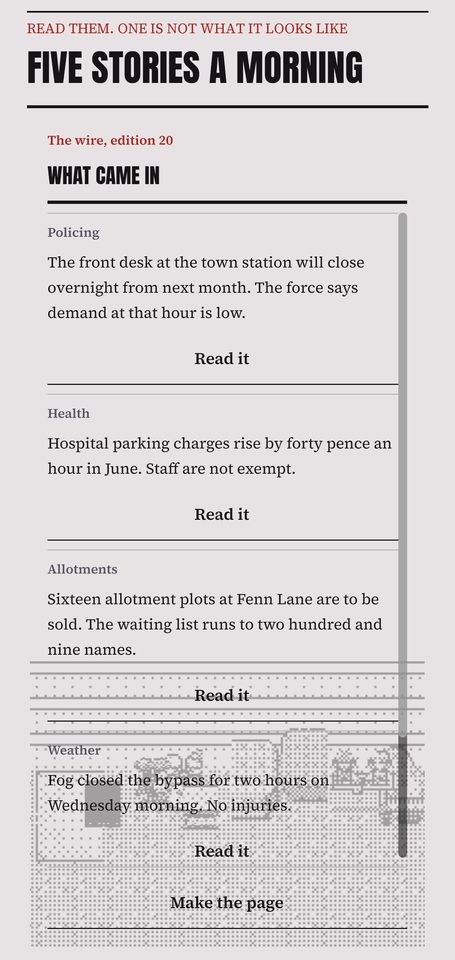 Front Page screenshot 3