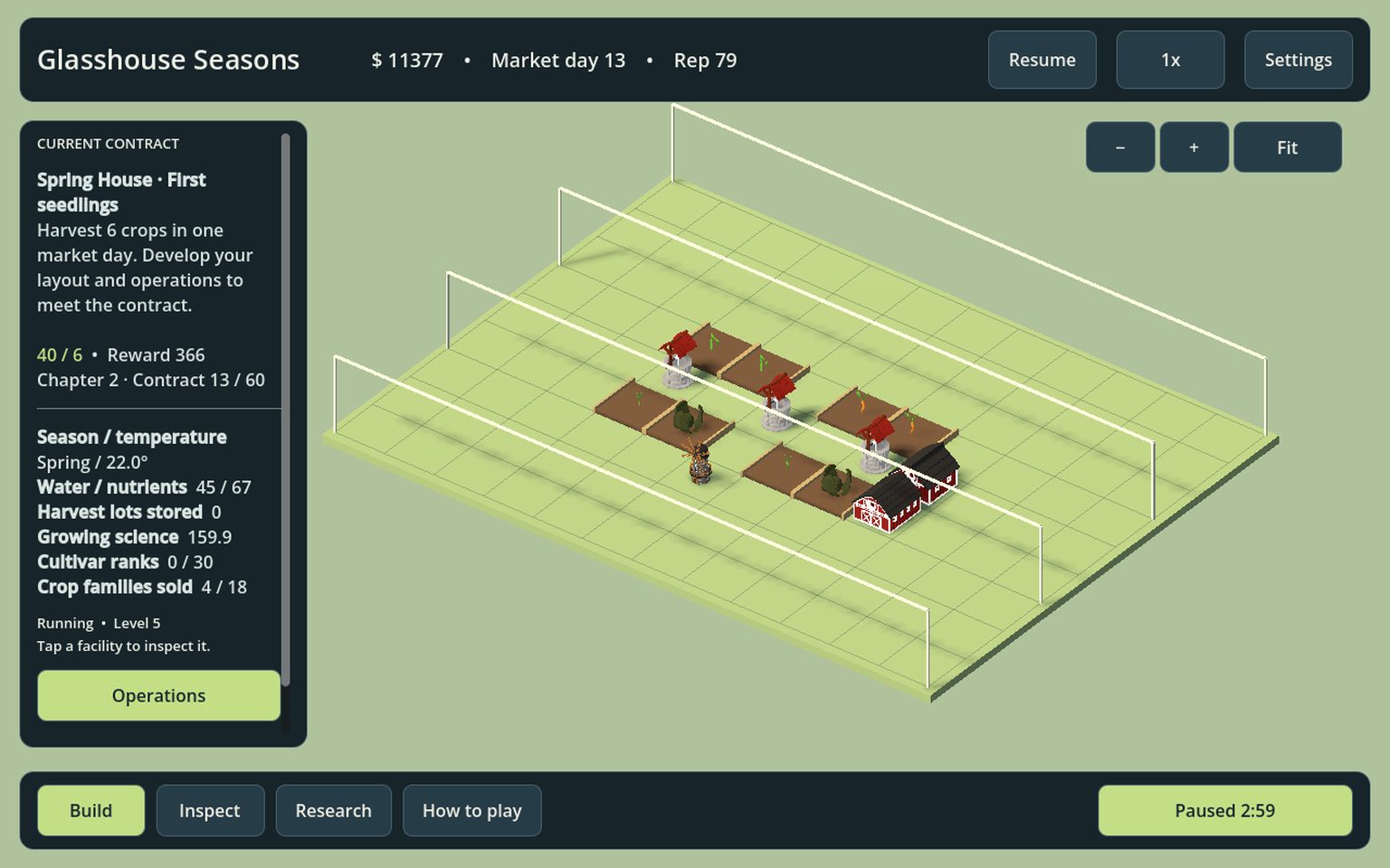 Glasshouse Seasons screenshot 1