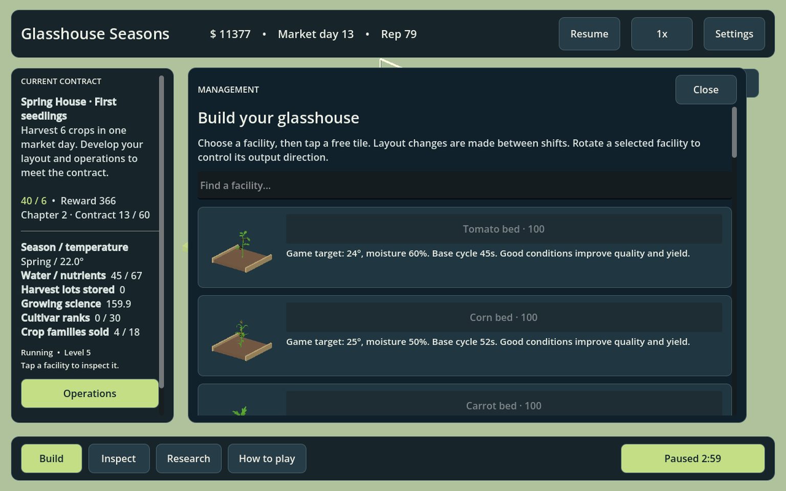Glasshouse Seasons screenshot 3