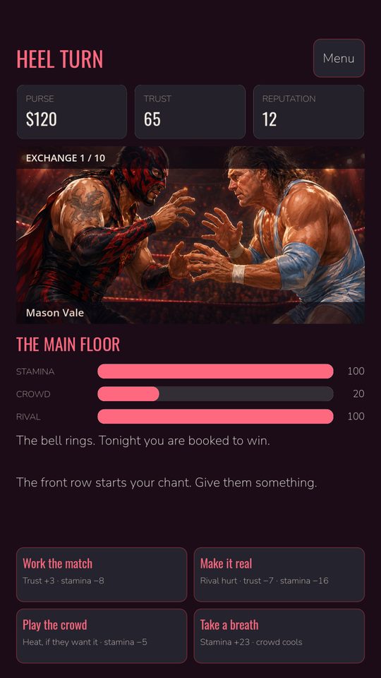Heel Turn screenshot 4