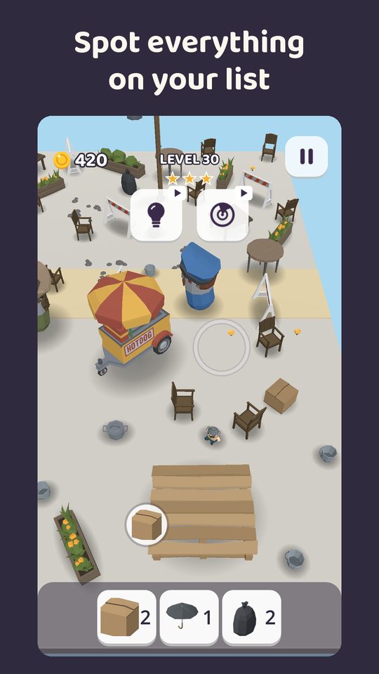 Hide & Gnome screenshot 1