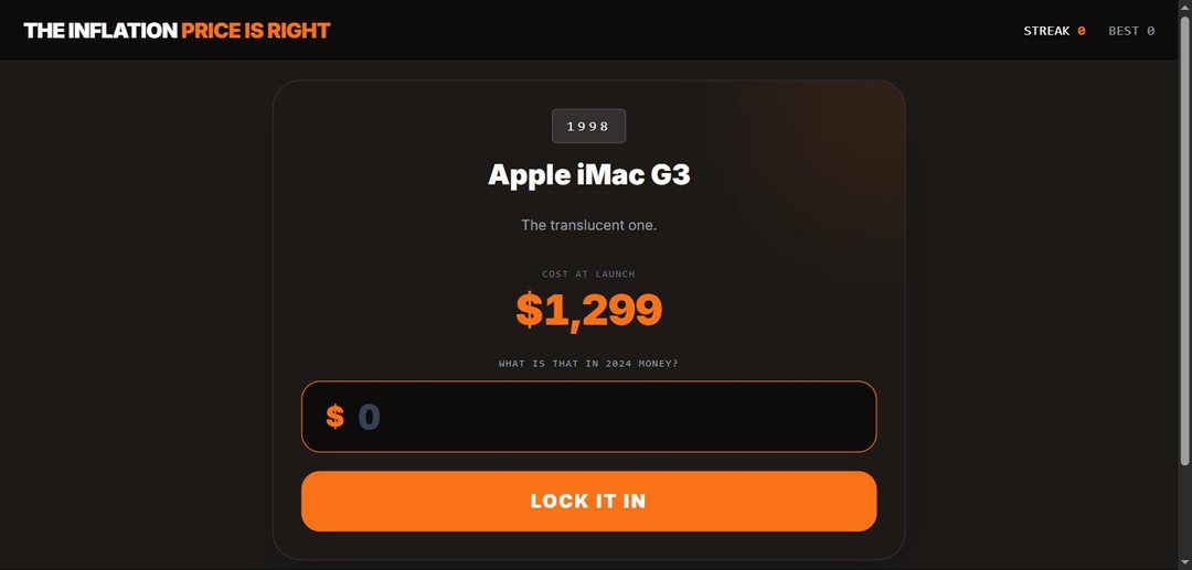 The Inflation Price Is Right screenshot 1