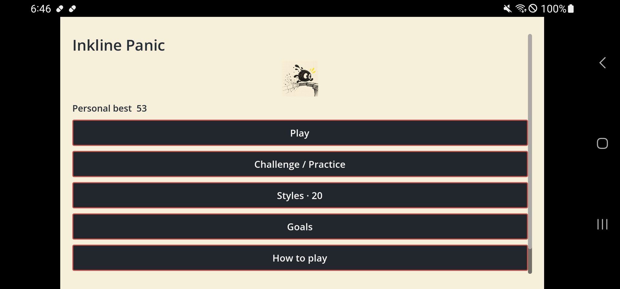 Inkline Panic screenshot 1