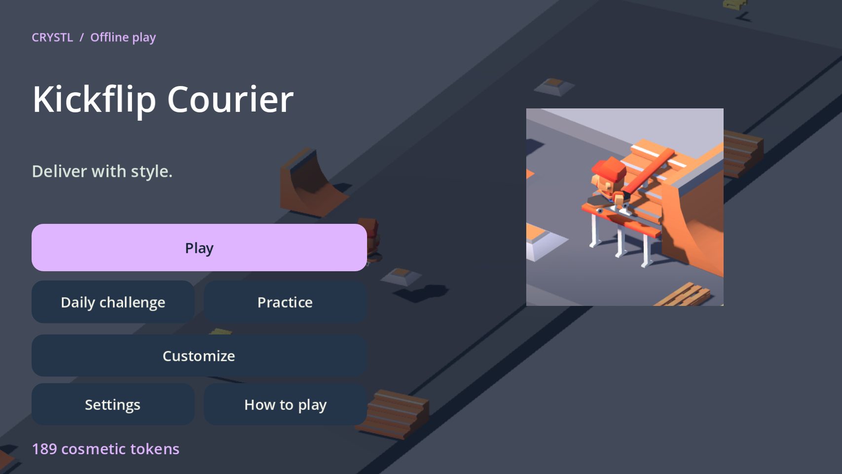 Kickflip Courier screenshot 2