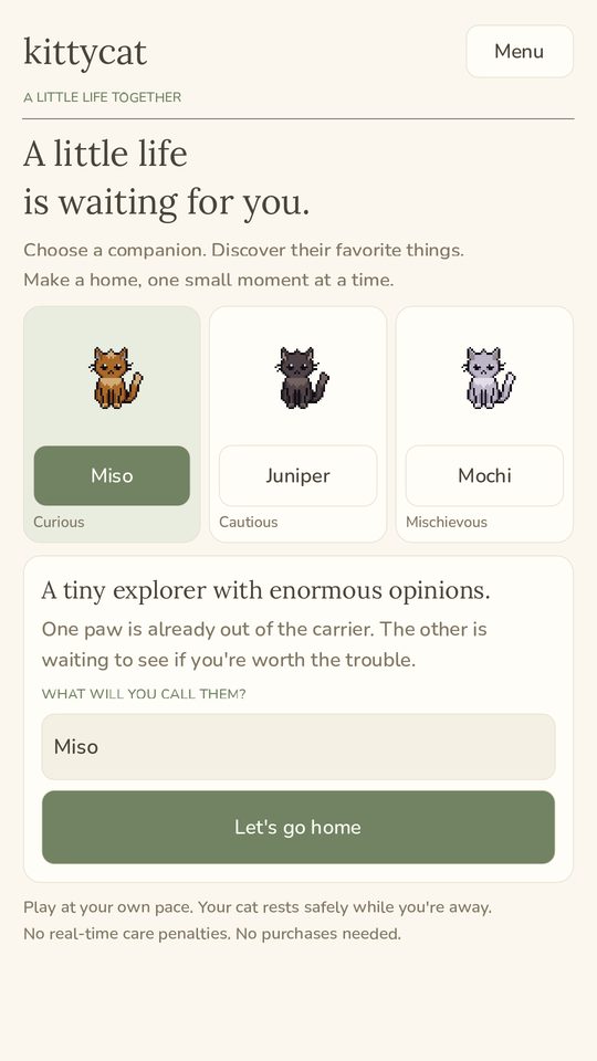 Kittycat screenshot 2