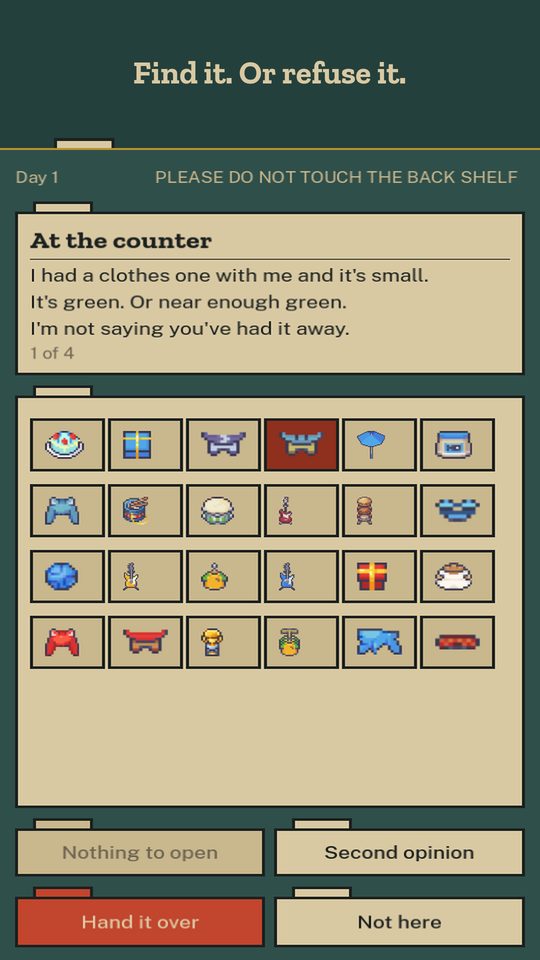 Lost Property screenshot 1