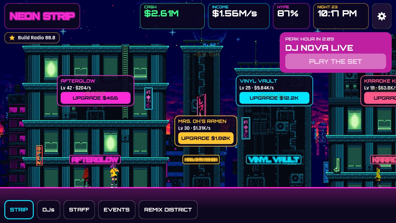 Neon Strip screenshot 1