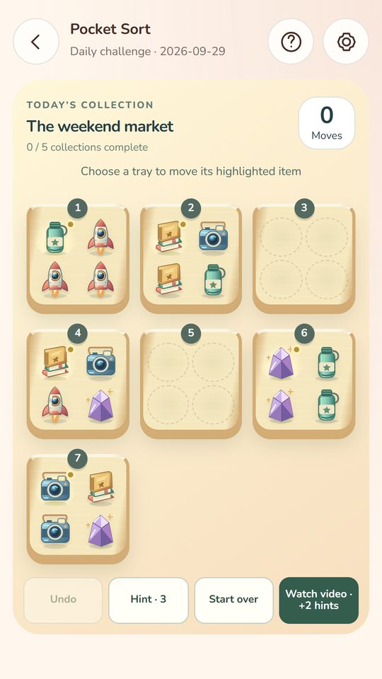 Pocket Sort screenshot 2