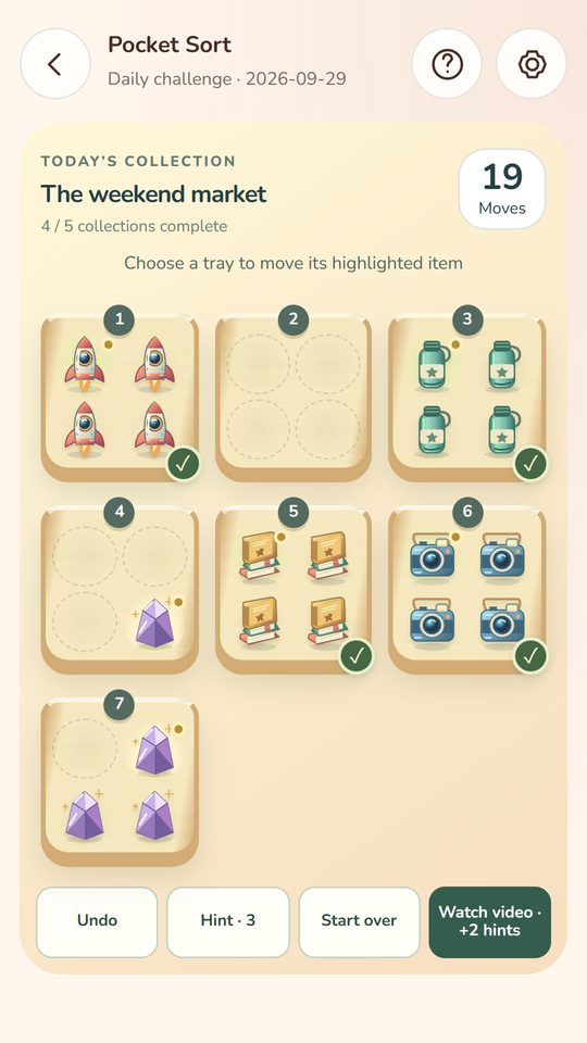 Pocket Sort screenshot 3