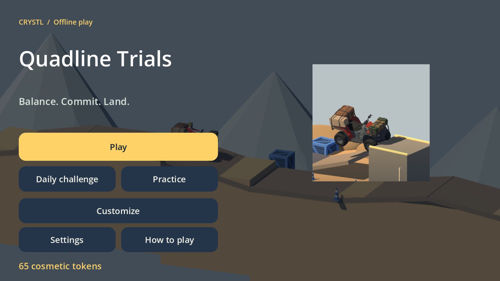 Quadline Trials screenshot 2