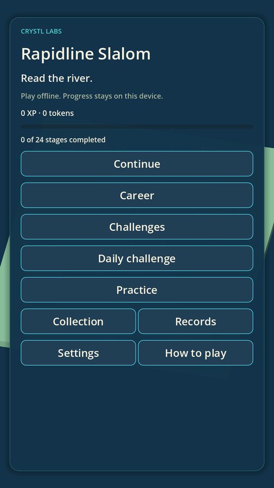 Rapidline Slalom screenshot 1