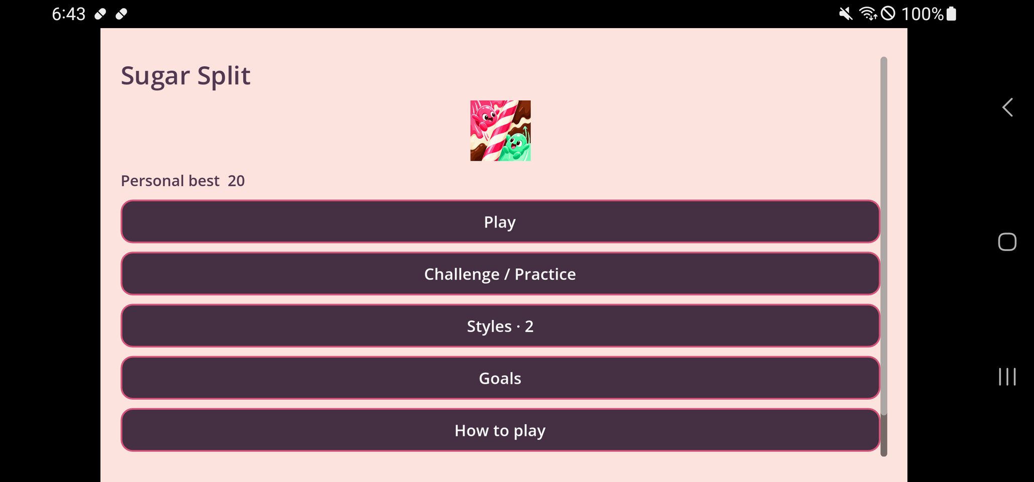 Sugar Split screenshot 1